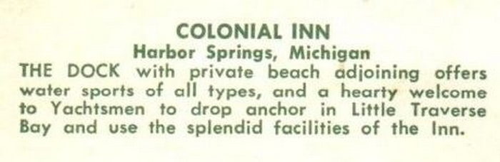 Colonial Inn - Vintage Postcard (newer photo)